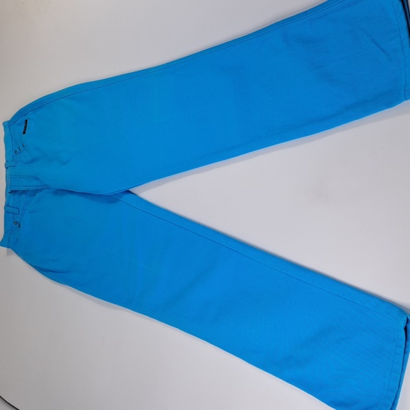 Rockies Robin Egg Blue High-Rise Western Jeans Waist 26" Inseam 37 - Picture 11 of 16